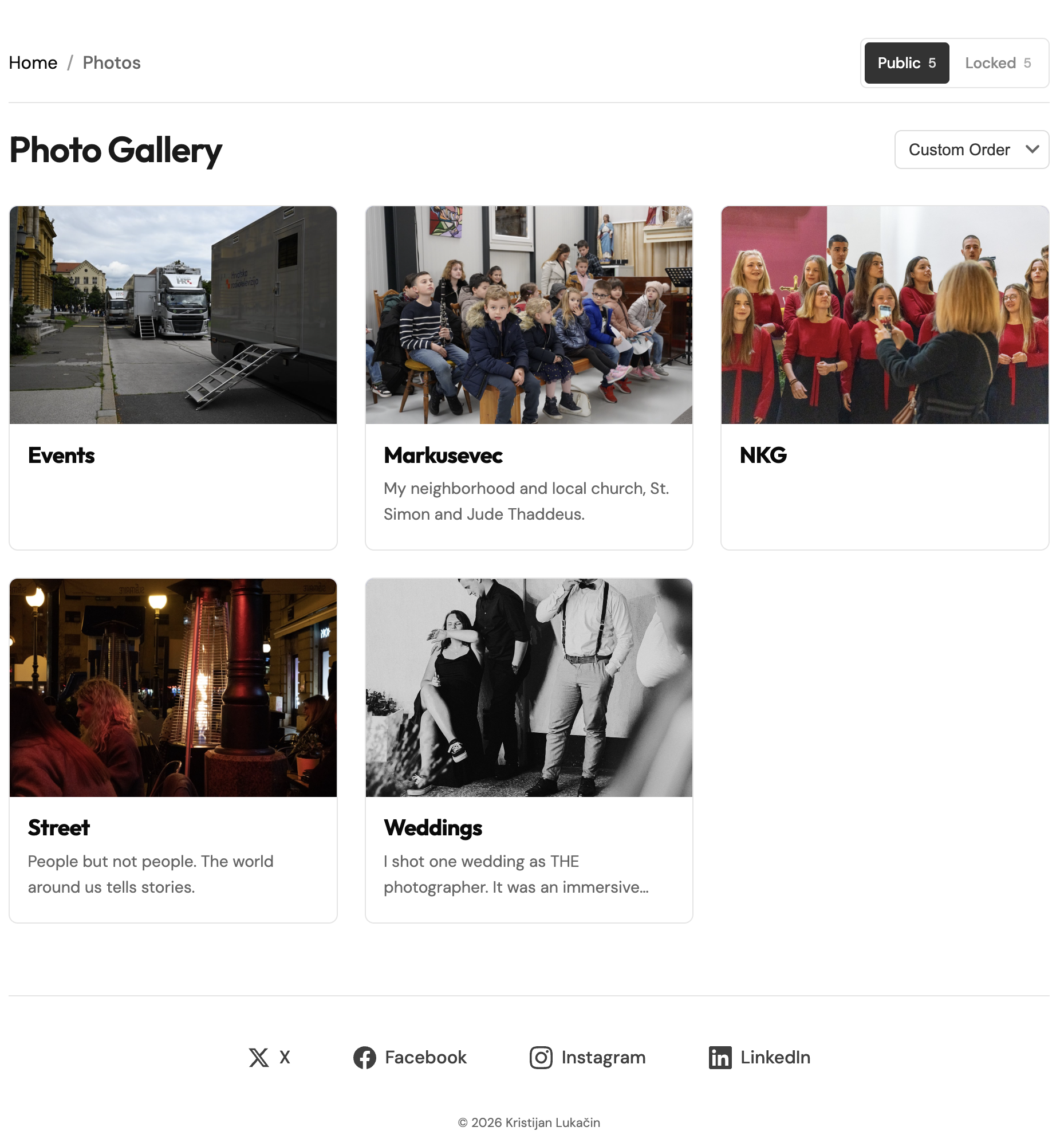 Goldplated Photos Gallery View